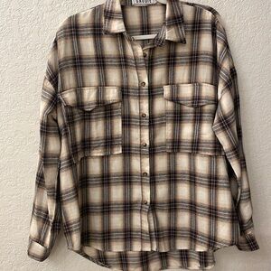 Women's Flannel Shirt, Size Small